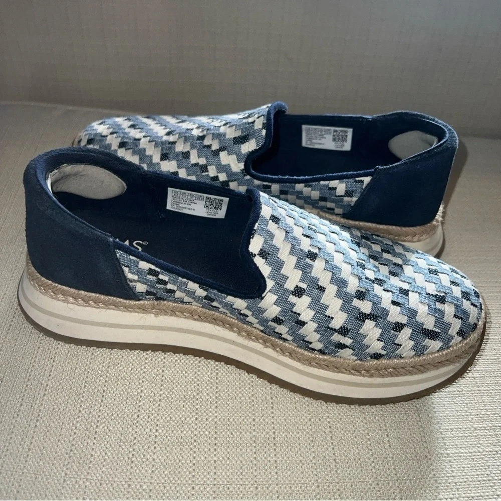 Tom’s Jocely Espadrille Sneaker (Women) Size 6.5M